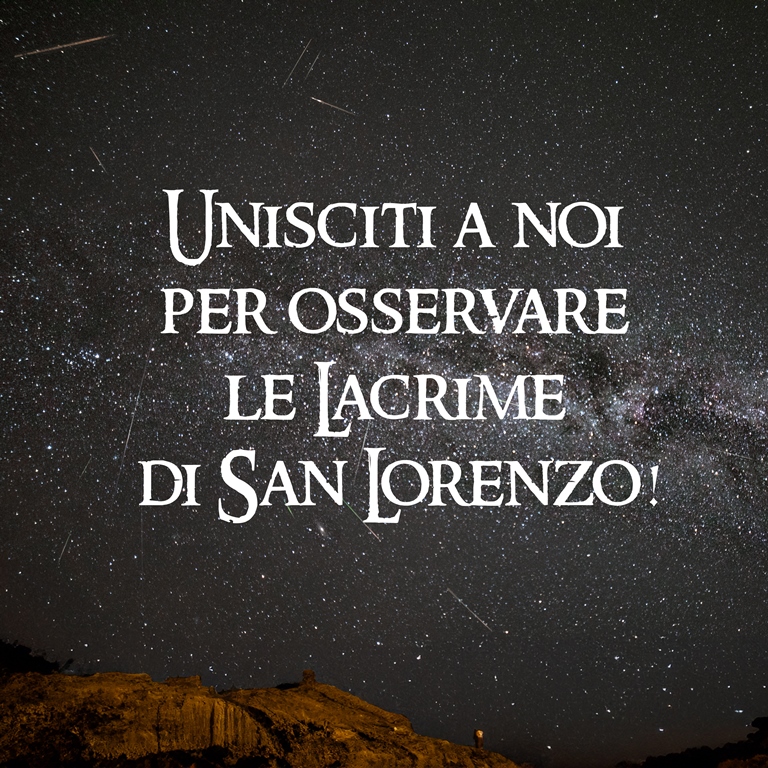 Scopri di più sull'articolo Unisciti a noi per osservare le Lacrime di San Lorenzo!