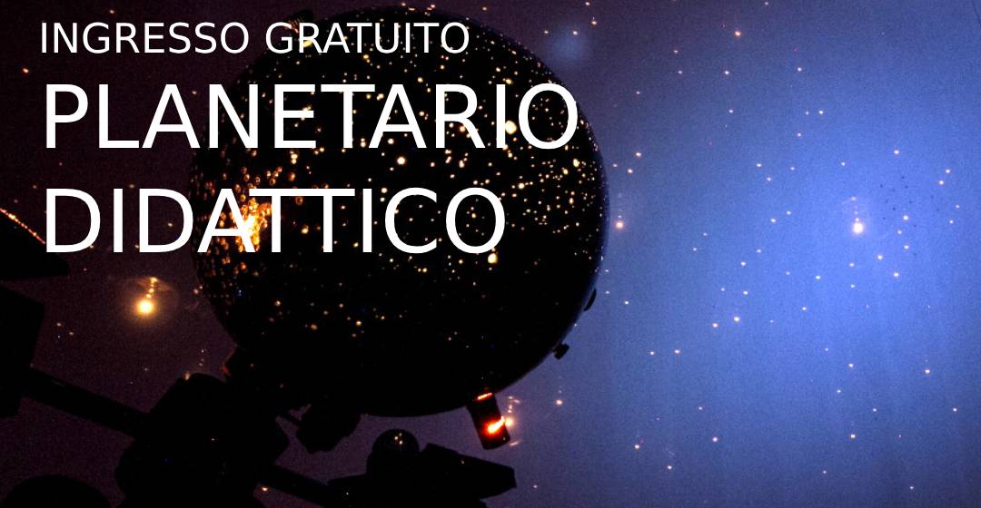 Al momento stai visualizzando Planetario Didattico